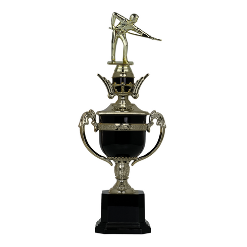 Trofeo de Copa con Figura Serie PC de Billar